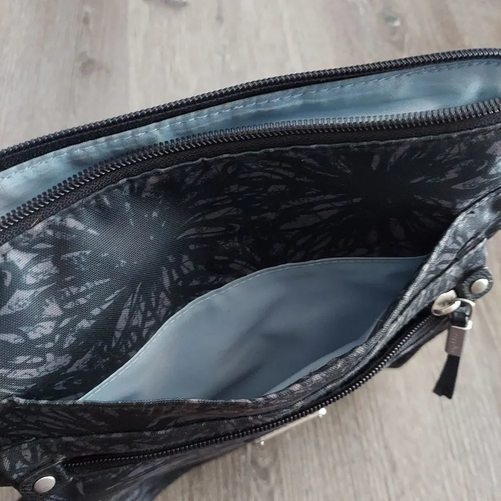 BAGGALLINI GO BAGG in ONYX FLORAL